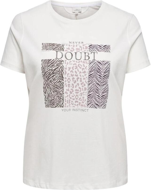 ONLY CARMAKOMA Shirt met korte mouwen CARBRINNA LIFE SS REG TEE JRS - Foto 4