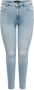 ONLY CARMAKOMA Skinny fit jeans CARWILLY REG SK JEANS DNM REA167 NOOS - Thumbnail 2