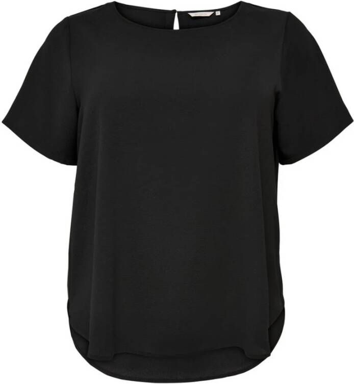 Only Carmakoma T-Shirts Zwart Dames