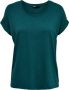 Only Dames-T-shirt ronde hals Onlmoster Blauw Dames - Thumbnail 1