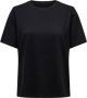 Only Dames T-shirt Lente Zomer Collectie Black Dames - Thumbnail 3