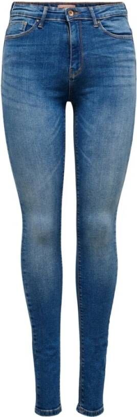 Only Damesjeans Paola life Blauw Dames