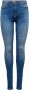 ONLY high waist skinny jeans ONLFOREVER medium blue denim - Thumbnail 12