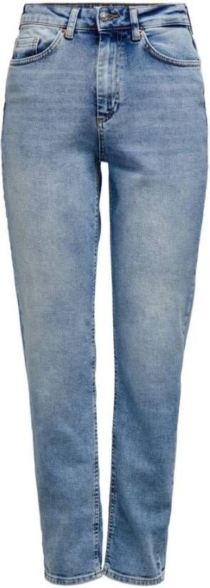 ONLY high waist mom jeans ONLVENEDA light blue denim - Foto 5