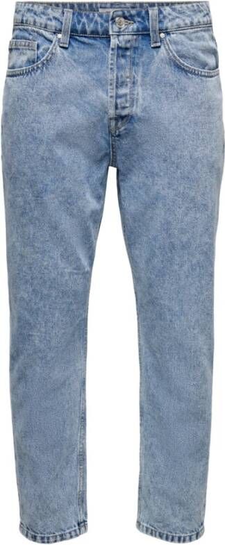 Only & Sons 22021421 Slim FIT Jeans Blauw Heren