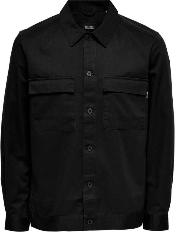 Only & Sons Alledaagse t-shirts Zwart Heren