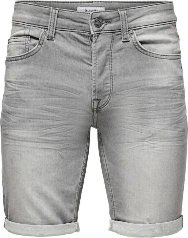 ONLY & SONS Jeansshort ONSPLY LIGHT BLUE 5189 SHORTS DNM NOOS - Foto 8