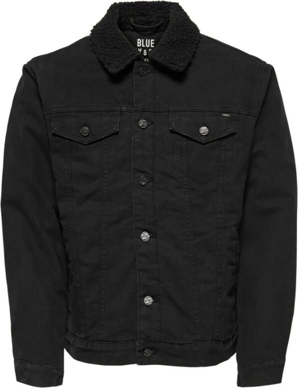 Only & Sons Jas Louis Canvas Black Heren