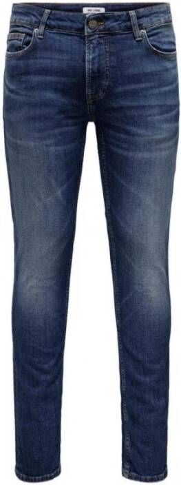 Only & Sons Jeans Blauw Heren