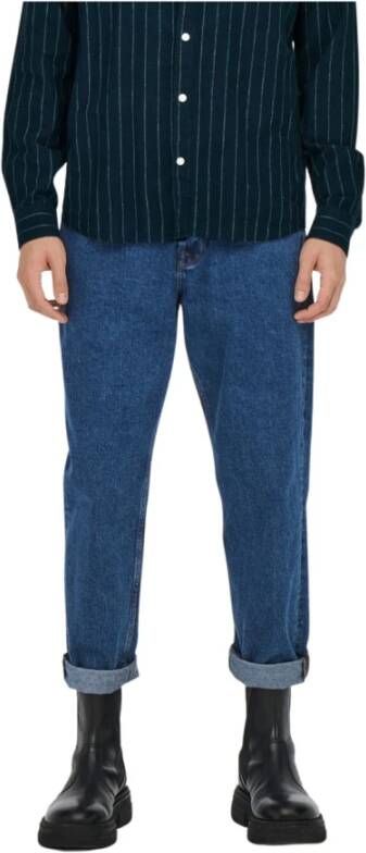 Only & Sons Jeans Blauw Heren