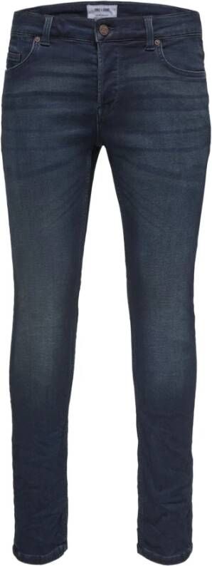 Only & Sons Jeans Only Sons Onsloom Dark 3631 Blauw Heren