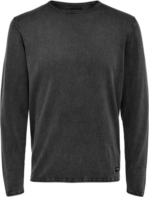 ONLY & SONS Trui met ronde hals ONSGARSON 12 WASH CREW KNIT NOOS