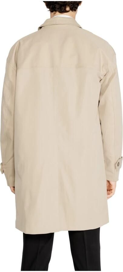 Only & Sons Beige Polyester Herfst Winter Jas Collectie Beige Heren