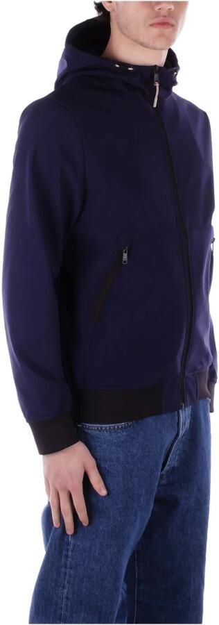 Only & Sons Blauwe Hoodie Jas Rits Zakken Avond Blue Heren - Foto 2