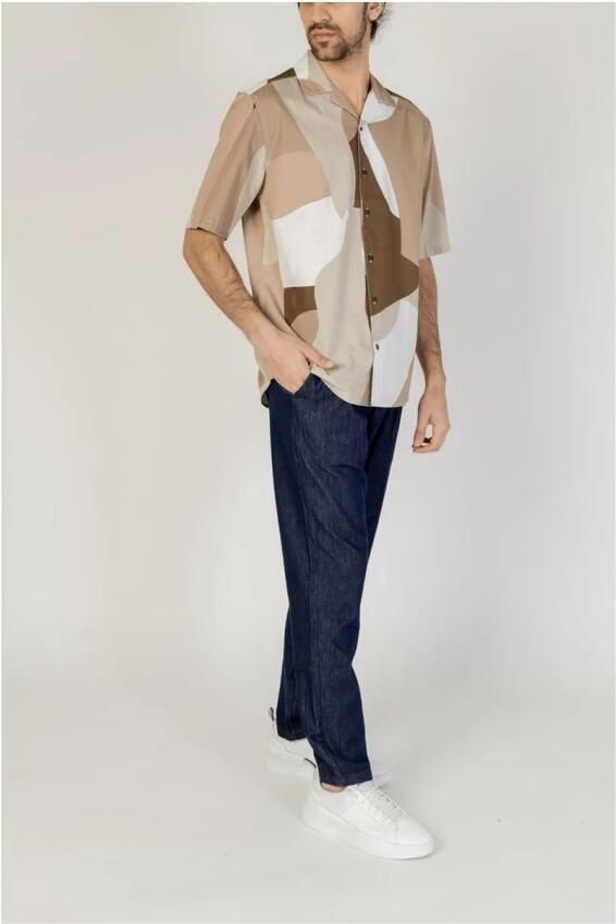Only & Sons Overhemd Korte Mouw Only & Sons Onstie Rlx Ss Aop Resort 22028044 - Foto 3
