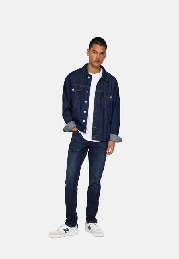 Only & Sons Regular fit jeans in 5-pocketmodel model 'LOOM' - Foto 5