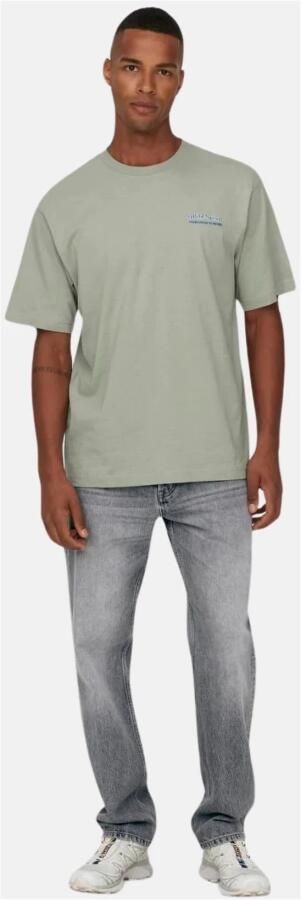 ONLY & SONS Regular fit jeans ONSEDGE STRAIGHT BROMO 0017 DOT DNM NOOS - Foto 11