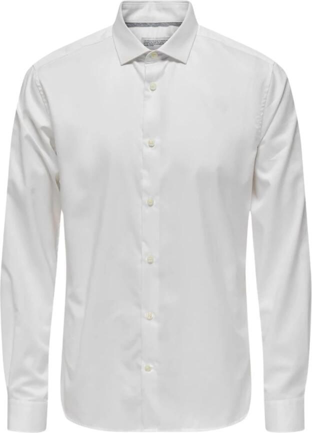 Only & Sons Casual Overhemd White Heren