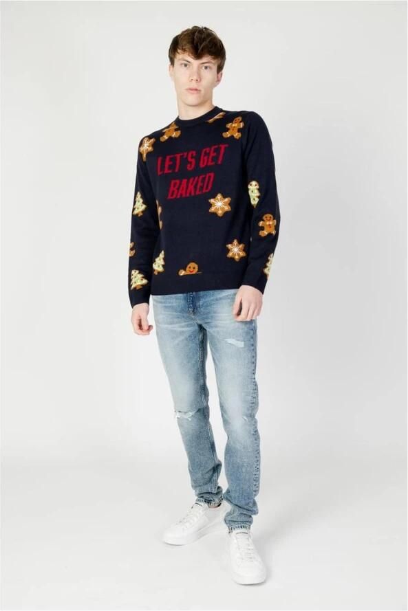 Only & Sons Trui Only & Sons ONSXMAS REG 12 LETS GET CREW KNIT 22027279 - Foto 2