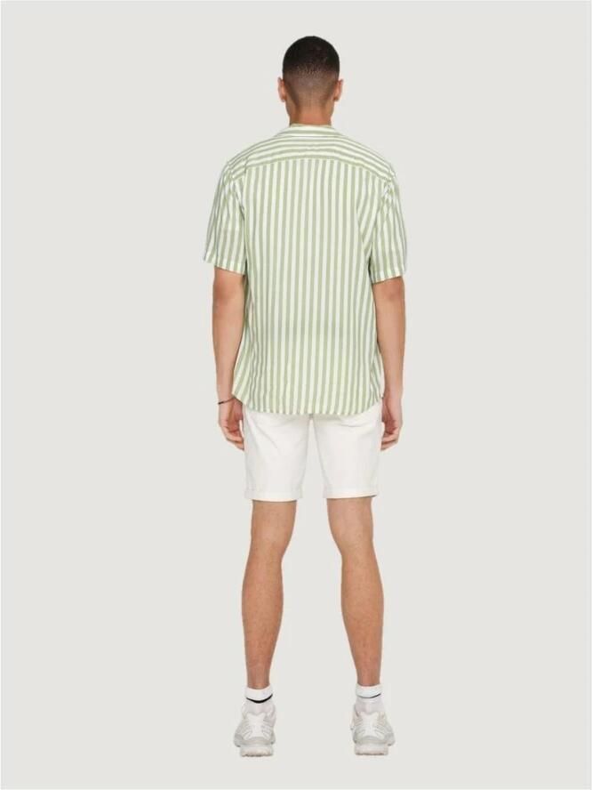 Only & Sons Vrijetijdsoverhemd van viscose met reverskraag model 'WAYNE' - Foto 2