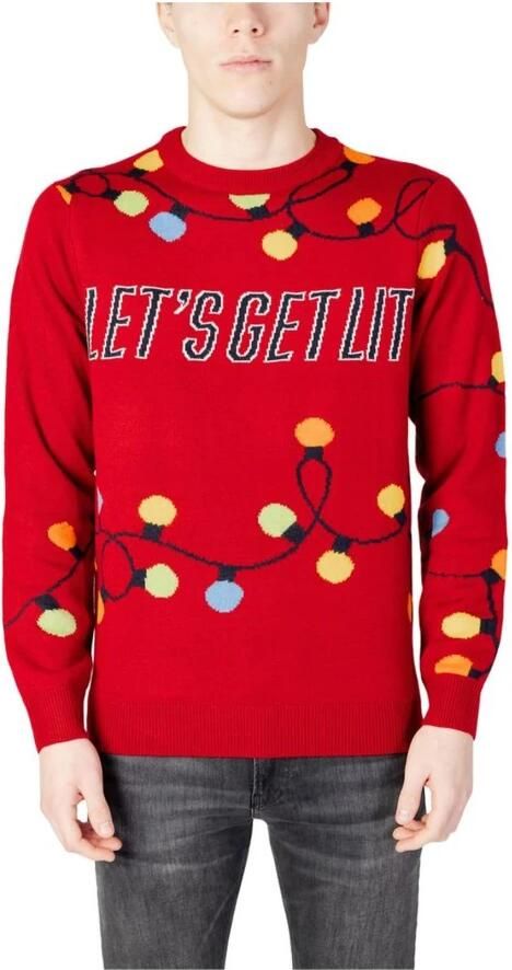 Only & Sons Trui Only & Sons ONSXMAS REG 12 LETS GET CREW KNIT 22027279 - Foto 4