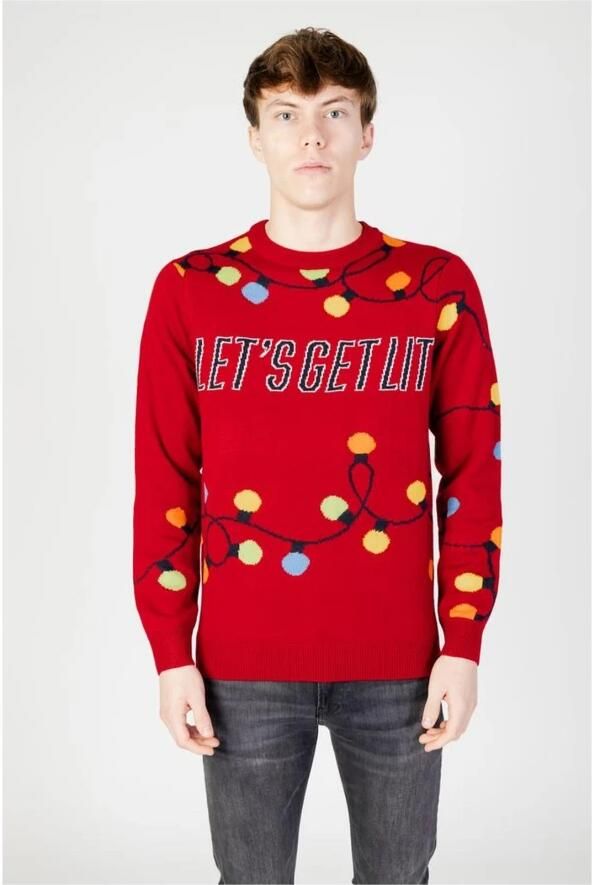 Only & Sons Trui Only & Sons ONSXMAS REG 12 LETS GET CREW KNIT 22027279 - Foto 2