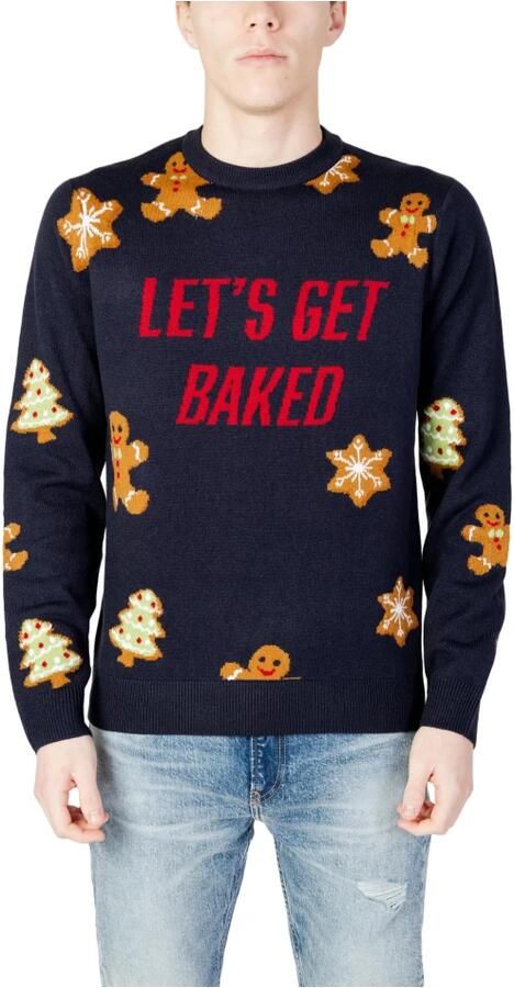 Only & Sons Trui Only & Sons ONSXMAS REG 12 LETS GET CREW KNIT 22027279 - Foto 4