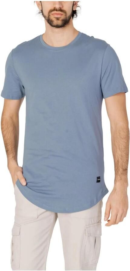 Only & Sons Onsmatt Life Longy SS TEE Noos 22002973 Blue Heren