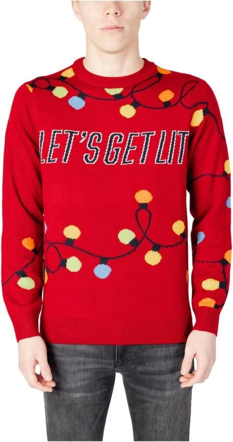 Only & Sons Trui Only & Sons ONSXMAS REG 12 LETS GET CREW KNIT 22027279 - Foto 4