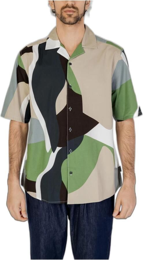 Only & Sons Overhemd Korte Mouw Only & Sons Onstie Rlx Ss Aop Resort 22028044 - Foto 3