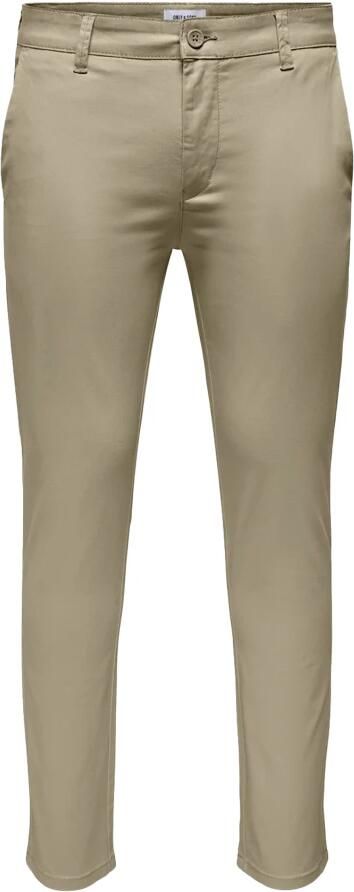 Only & Sons Slim Chin Life Broek Green Heren - Foto 3