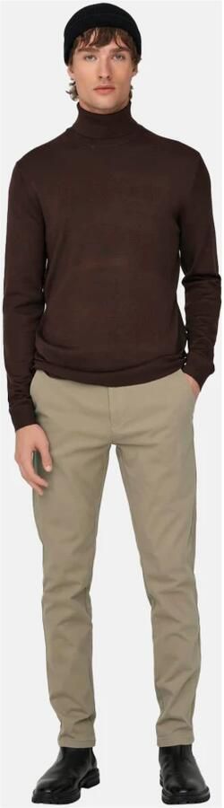 Only & Sons Slim Chin Life Broek Green Heren - Foto 6