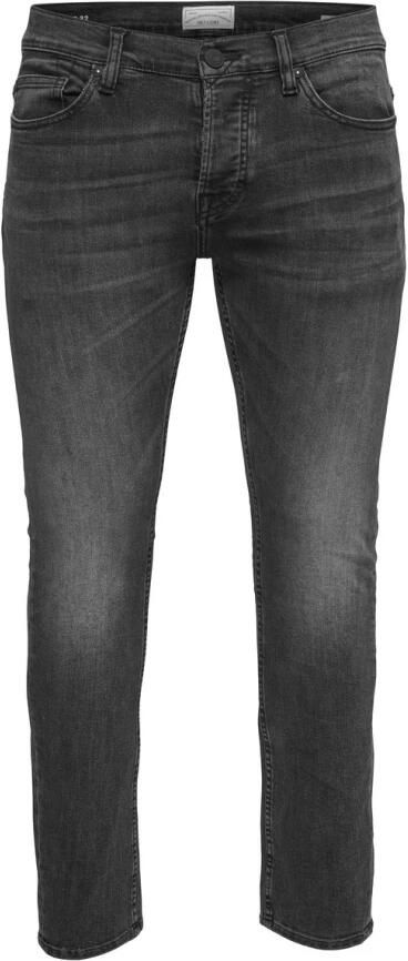 Only & Sons Slim fit jeans Met zwarte wassing loom Black Heren - Foto 10
