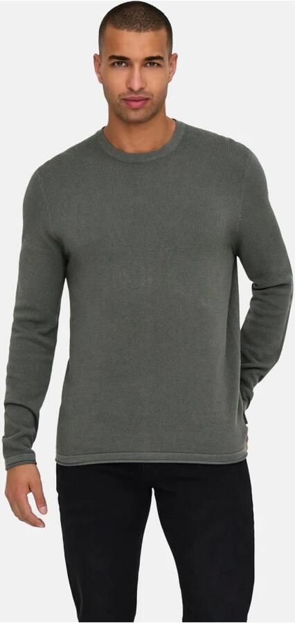 ONLY & SONS Gebreide trui ONSFELIX REG 12 CREW KNIT NOOS - Foto 2
