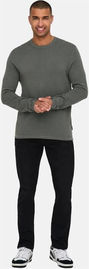 ONLY & SONS Gebreide trui ONSFELIX REG 12 CREW KNIT NOOS - Foto 3