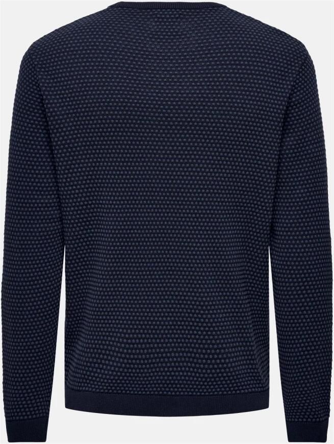 ONLY & SONS Trui met ronde hals ONSTAPA REG 12 STRUC LS CREW KNIT NOOS - Foto 5