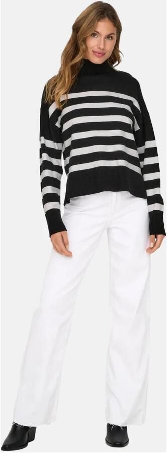 Only Regular fit gebreide pullover van viscosemix model 'BARI' - Foto 7