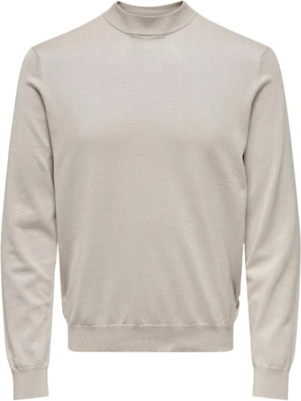 Only & Sons Stijlvolle Trui voor Mannen Gray Heren