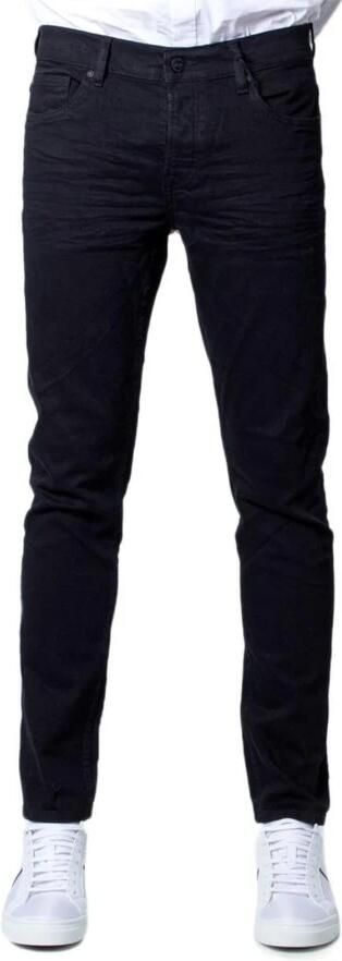 Only & Sons Heren Zwarte Jeans met Ritssluiting en Knoopsluiting Black Heren - Foto 9