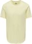 Only & Sons Short Sleeve Shirts Yellow Heren - Thumbnail 1