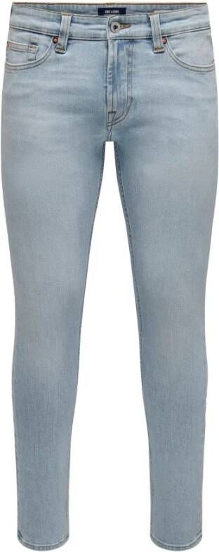 Only & Sons Skinny Jeans Blauw Heren