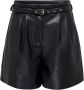 ONLY imitatieleren regular fit short ONLHEIDI zwart - Thumbnail 2