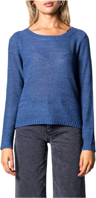 Only Gebreide trui Blauw Dames