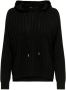 Only Tessa Lange Mouw Hoodie Detail Black Dames - Thumbnail 5