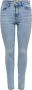 ONLY high waist skinny jeans ONLMILA light blue denim - Thumbnail 2