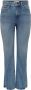 Jacqueline de Yong Flared Vaquero Jeans voor Dames Blue Dames - Thumbnail 2