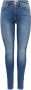 ONLY high waist skinny jeans ONLFOREVER medium blue denim - Thumbnail 2