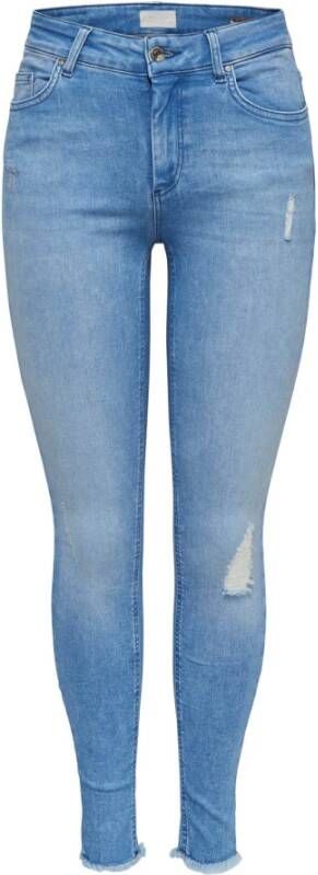 Only Jeans Blauw Dames