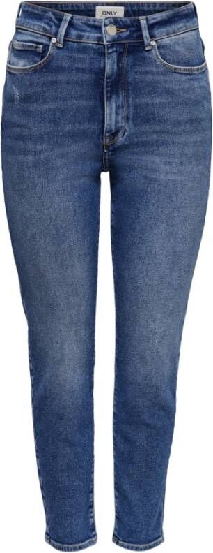 Only Jeans Blauw Dames