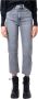 Only Straight fit high waist jeans met stretch model 'Emily' - Thumbnail 2